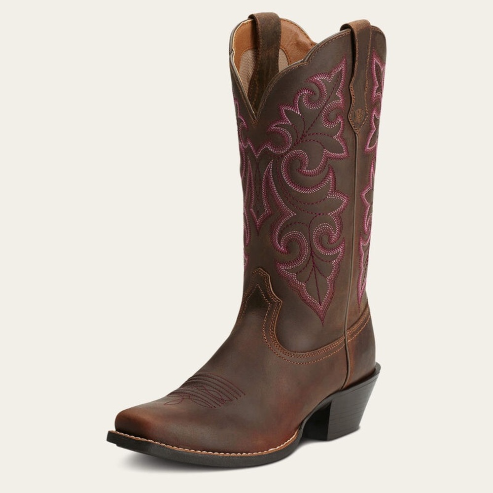 Ariat Women’s Round up Square Toe Western Boot